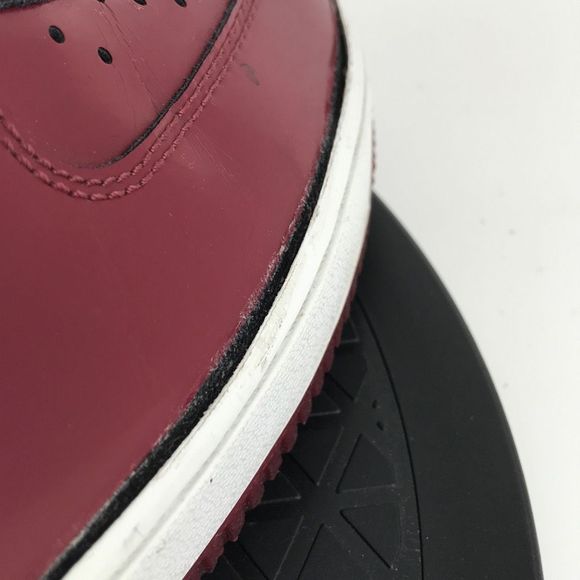 Nike Air Force 1 Crimson Red Patent Leather 315122-601 Men's Size 9.5 - Picture 6 of 12